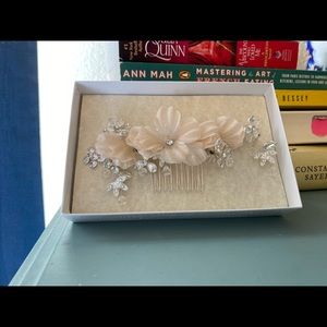 Boutique Blush Bridal Hair Piece